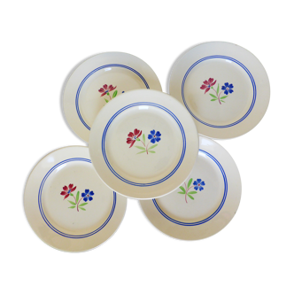 5 flat plates of K&G Luneville model Mat 210731