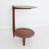 Table d'appoint vintage en teck danois par Edmund Jorgensen
