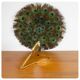 Old brass double sided mirror, France, Circa 1950