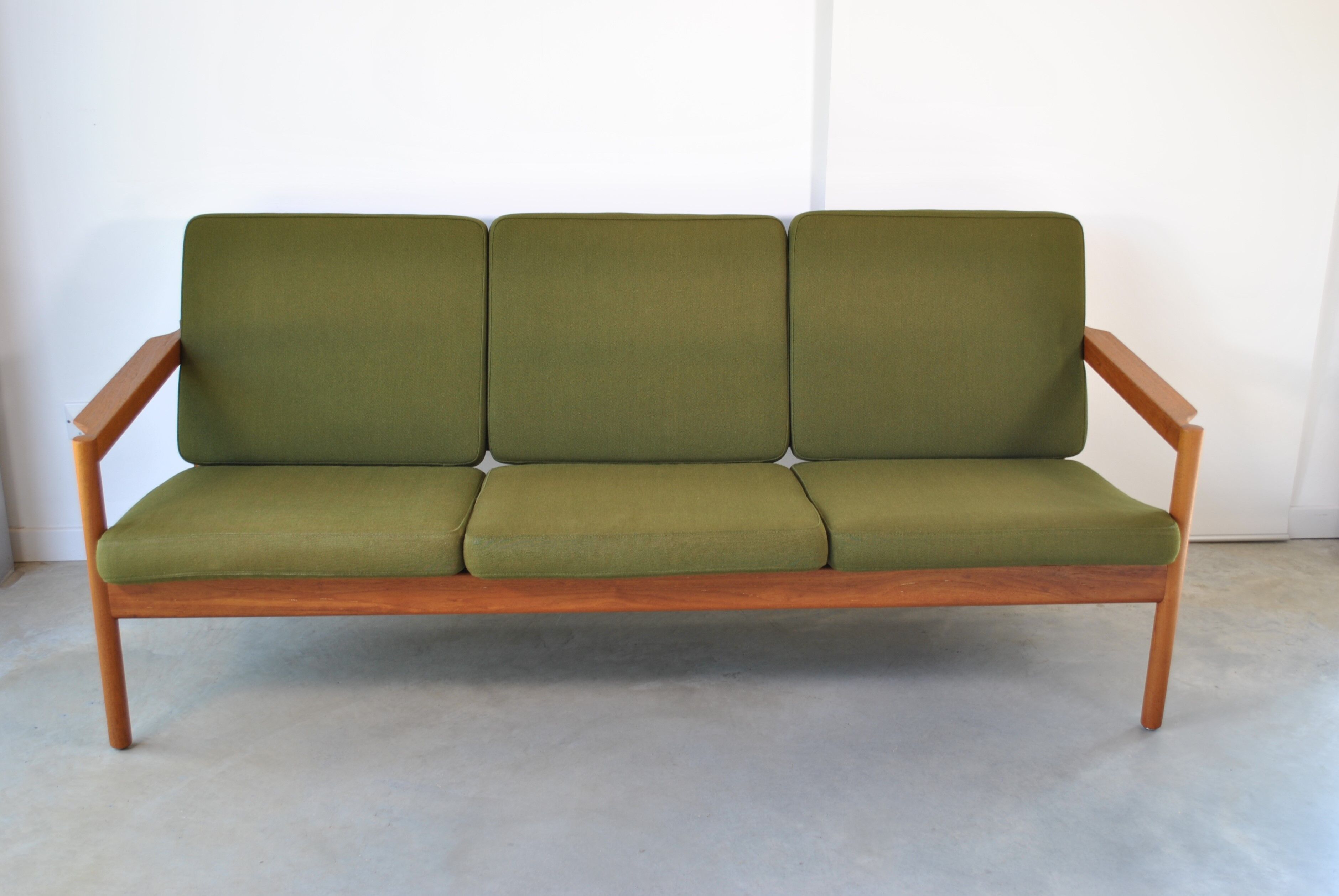 Danish sofa by Kai Kristiansen by Magnus Olesen for Domus Danica year 60
