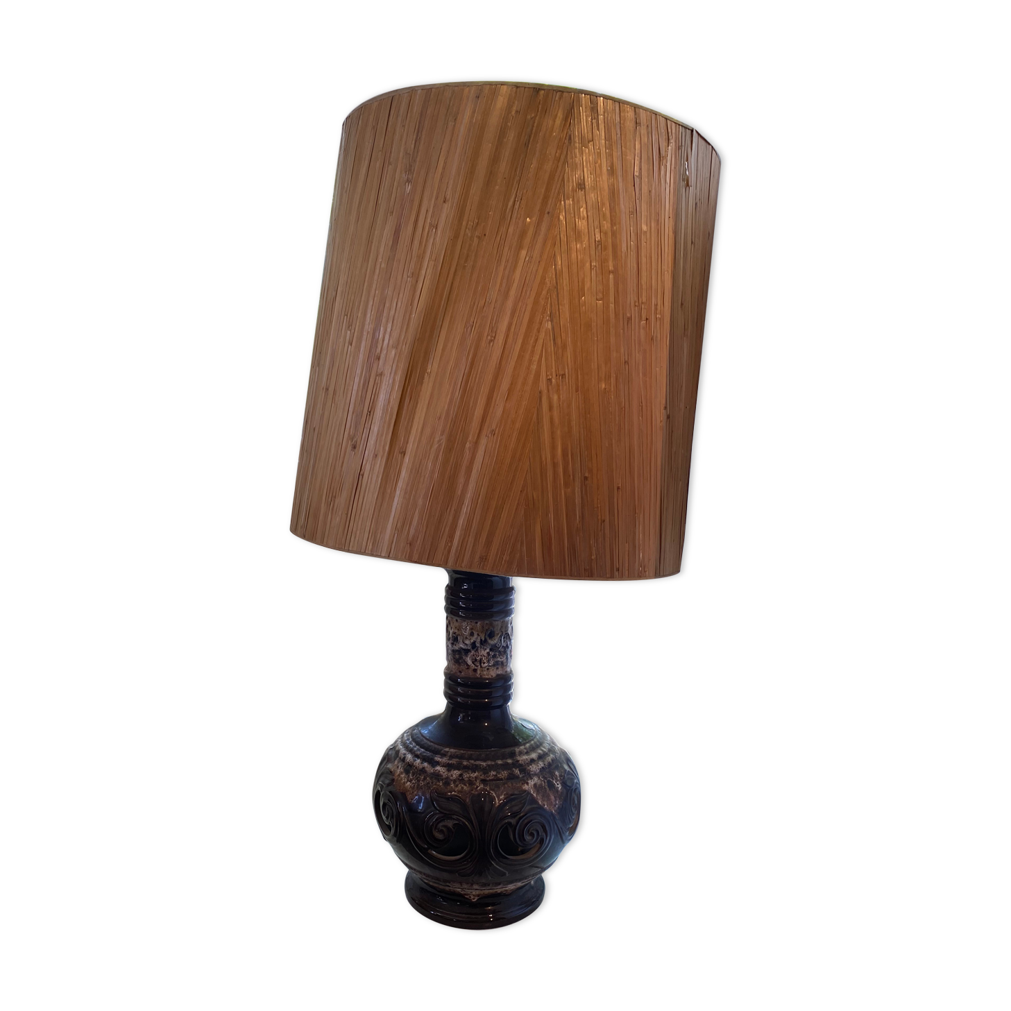 Ceramic lamp West germany
