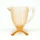 I9h art deco - rose milk jug stolzle 1930