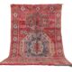 Vintage Moroccan Rug 200 x 306 cm, Berber Wool Rug, Handmade Bohemian Rug