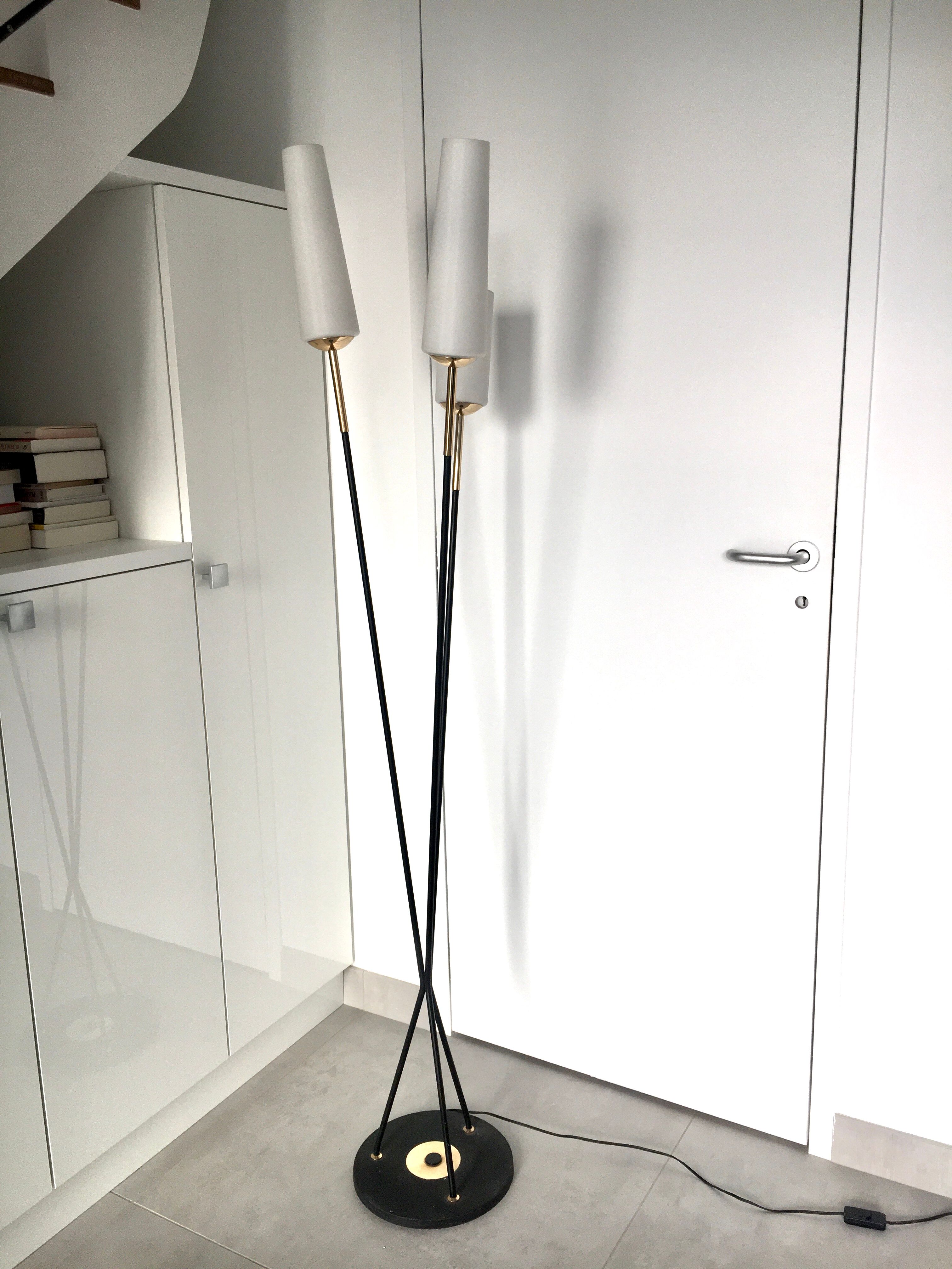 Beautiful vintage 1950s floor fixture