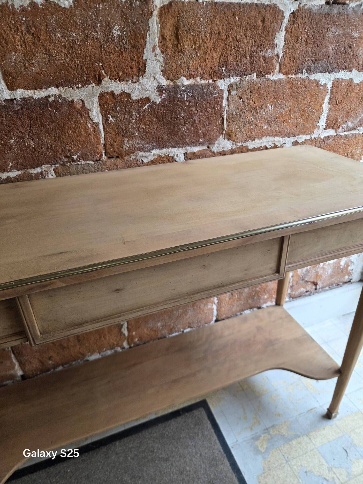 console in walnut
