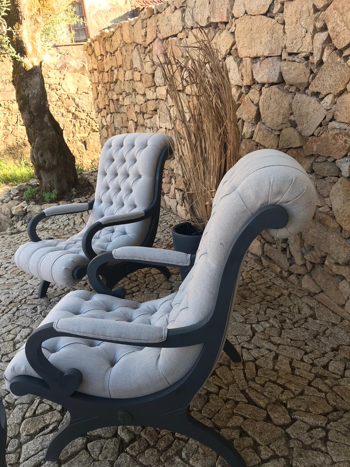 Victoria Chesterfields armchairs