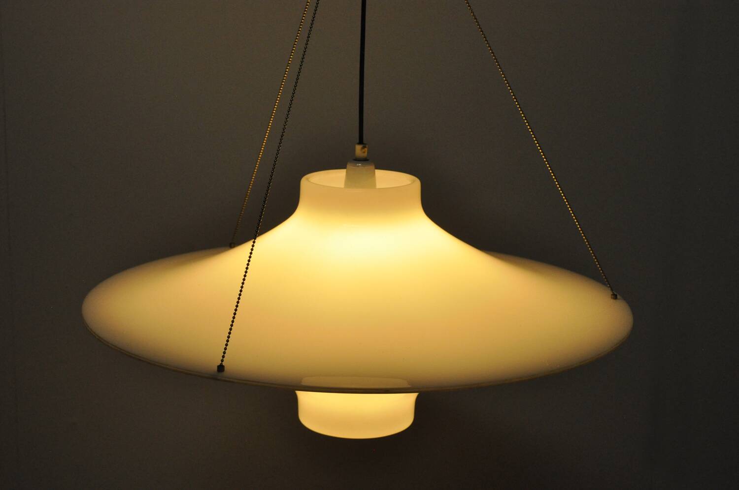 Lampe à suspension SANKA / Sky Flyer par Yki Nummi, Finlande 1959