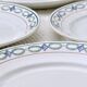 Assiettes terre de fer polychrome St Amand