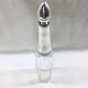 Crystal and silver decanter