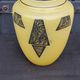 Art deco glass vase signed Legras from the 1930s