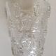 Lalique crystal vase with grape decoration Malaga 1937
