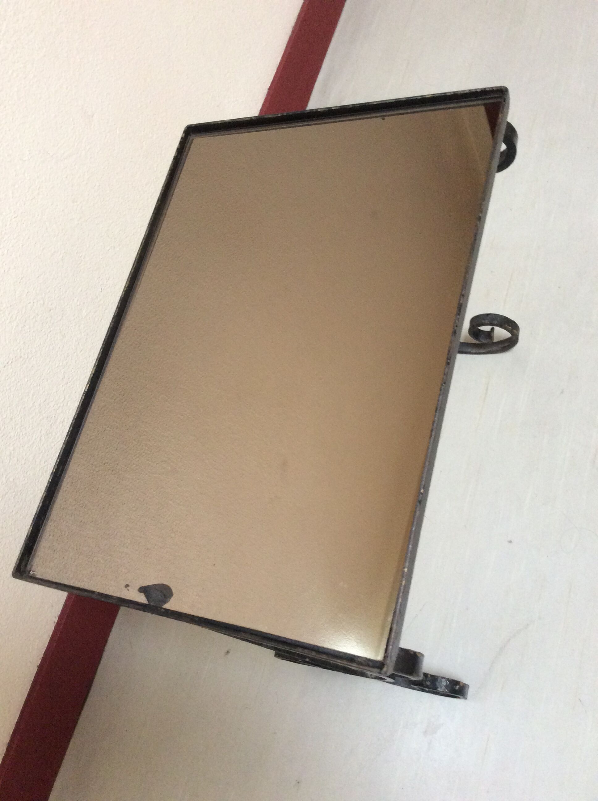 Wrought iron coffee table