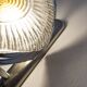 Rare Murano chrome sheet wall light 1960