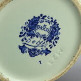 Delft Boch Royal Sphinx earthenware pot cache