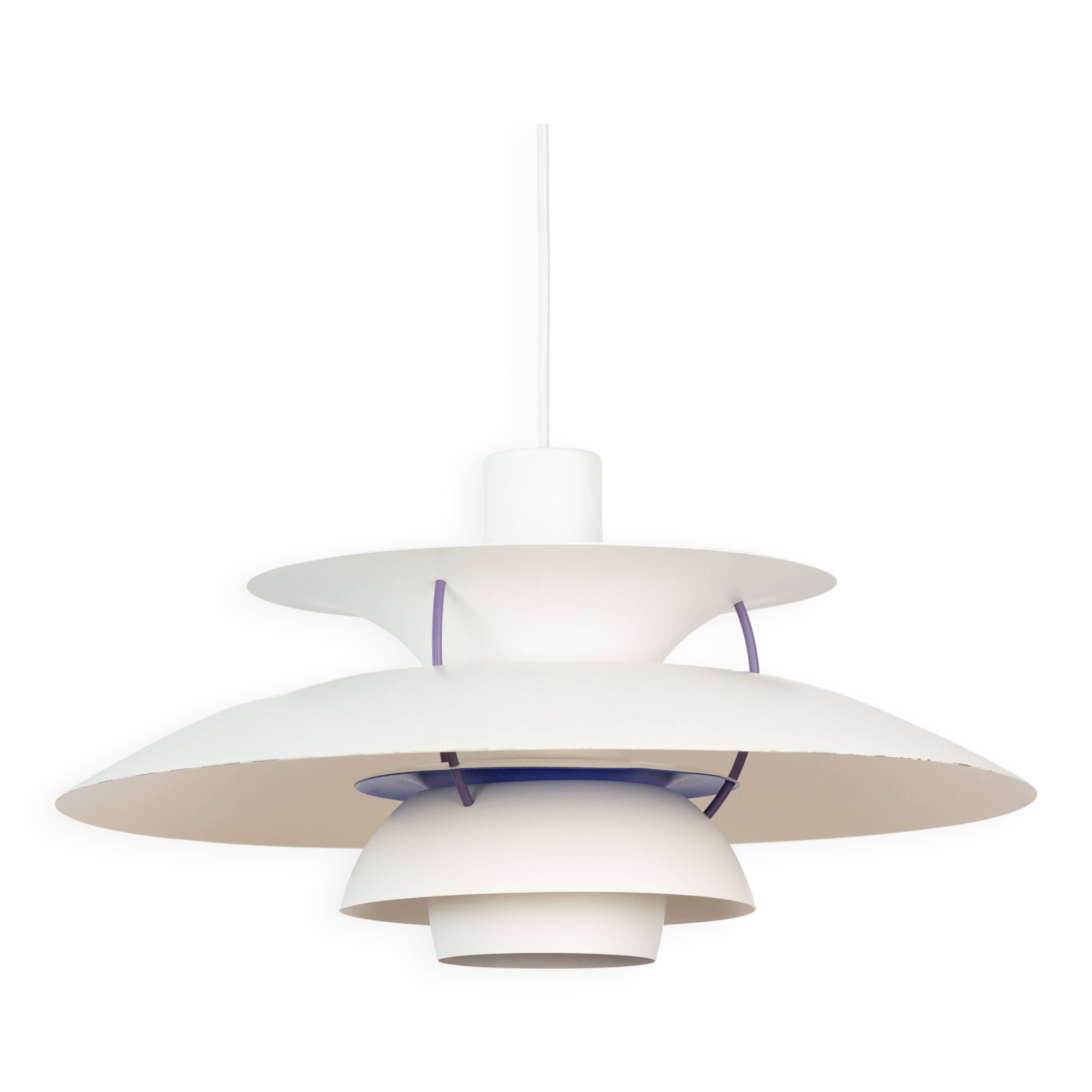 Danish vintage pendant lamp PH 5 by Poul Henningsen, Louis Poulsen, 1958