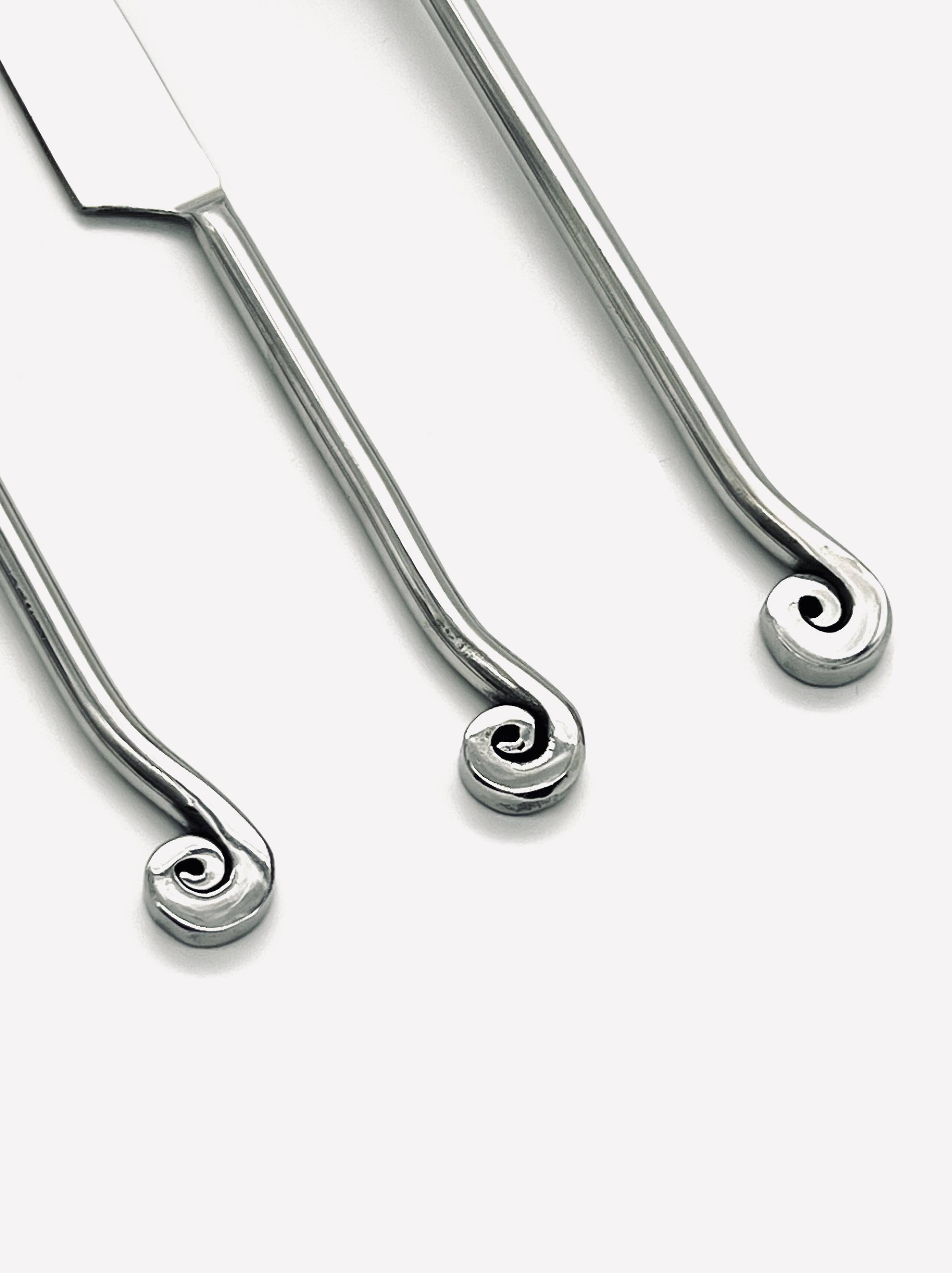 Couverts spiral en inox