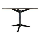 Sixties design round dining table by Martin Visser