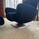 Sofa set + armchair + footrest Jean Prévost – 1970s