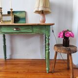 Old patinated farmhouse table
