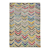 Handwoven Turkish Recycled Boho Rug 163 cm x 234 cm