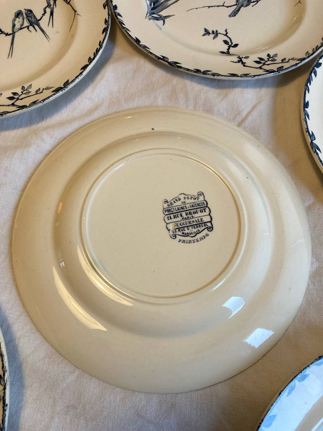 Flat iron plates Grand Dépôt Printemps Oxford