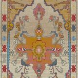 Multicolored home rug