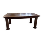 Table de repas en chêne attribuée à Charles Dudouyt, 1940