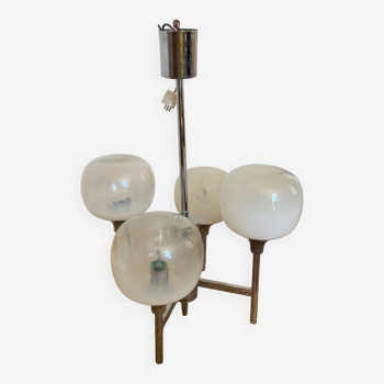 4-light pendant light by Gaetano Sciolari