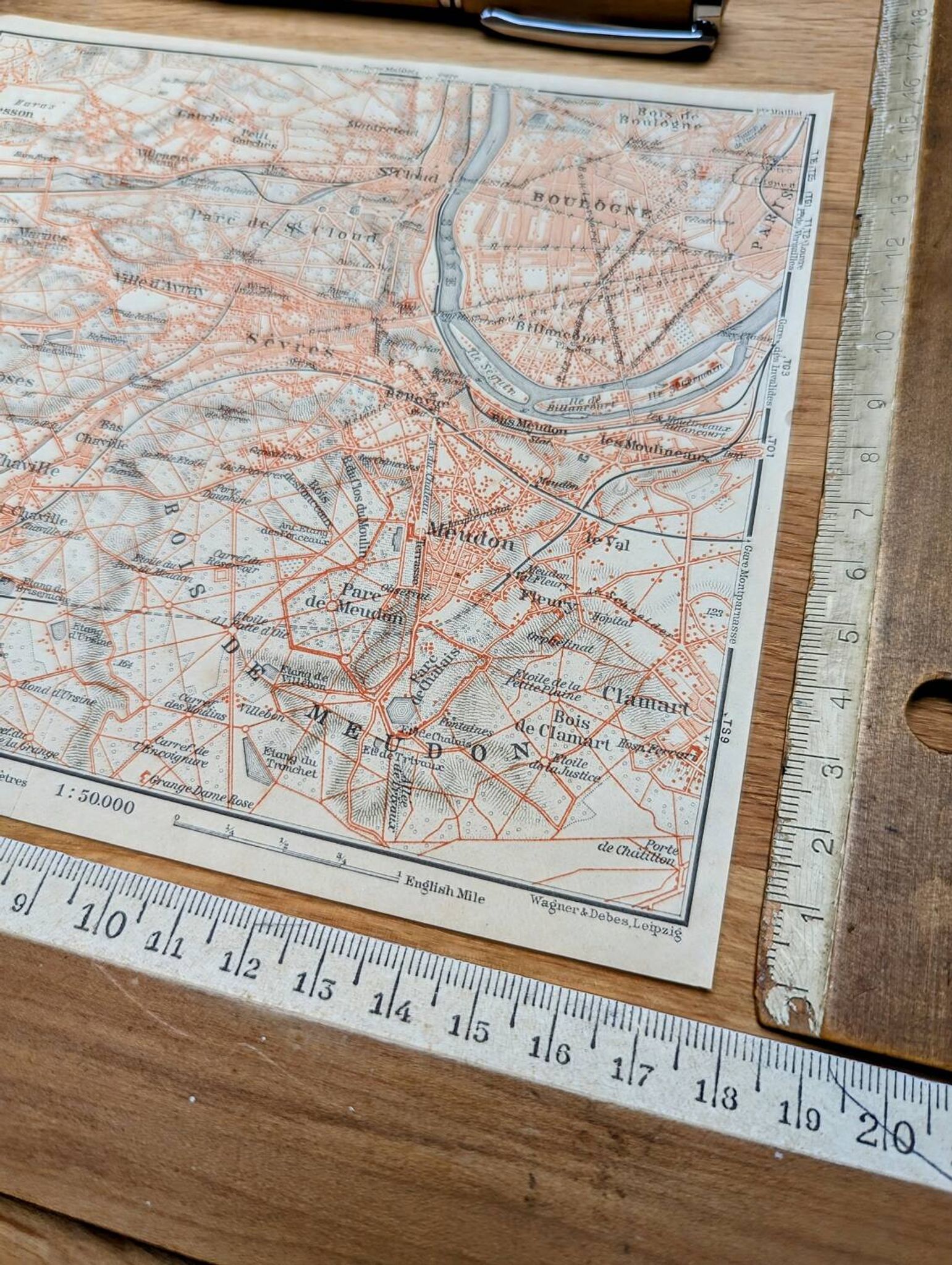 Printed in 1914, Sèvres, Boulogne and Meudon.