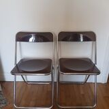 Set of 2 folding chairs