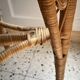Peacock side table