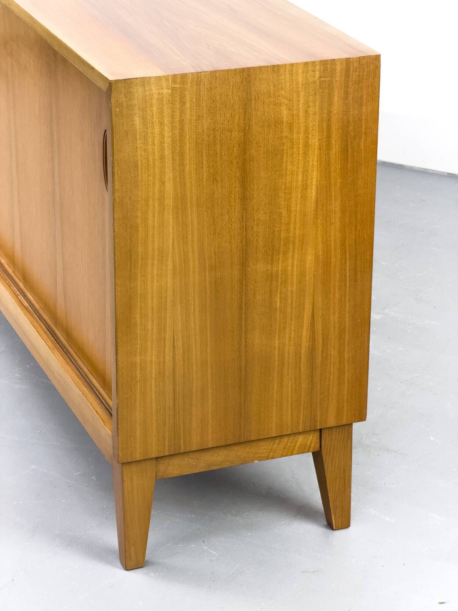 Mid-Century Sideboard in Walnut by Georg Satink for WK Möbel, 1950s