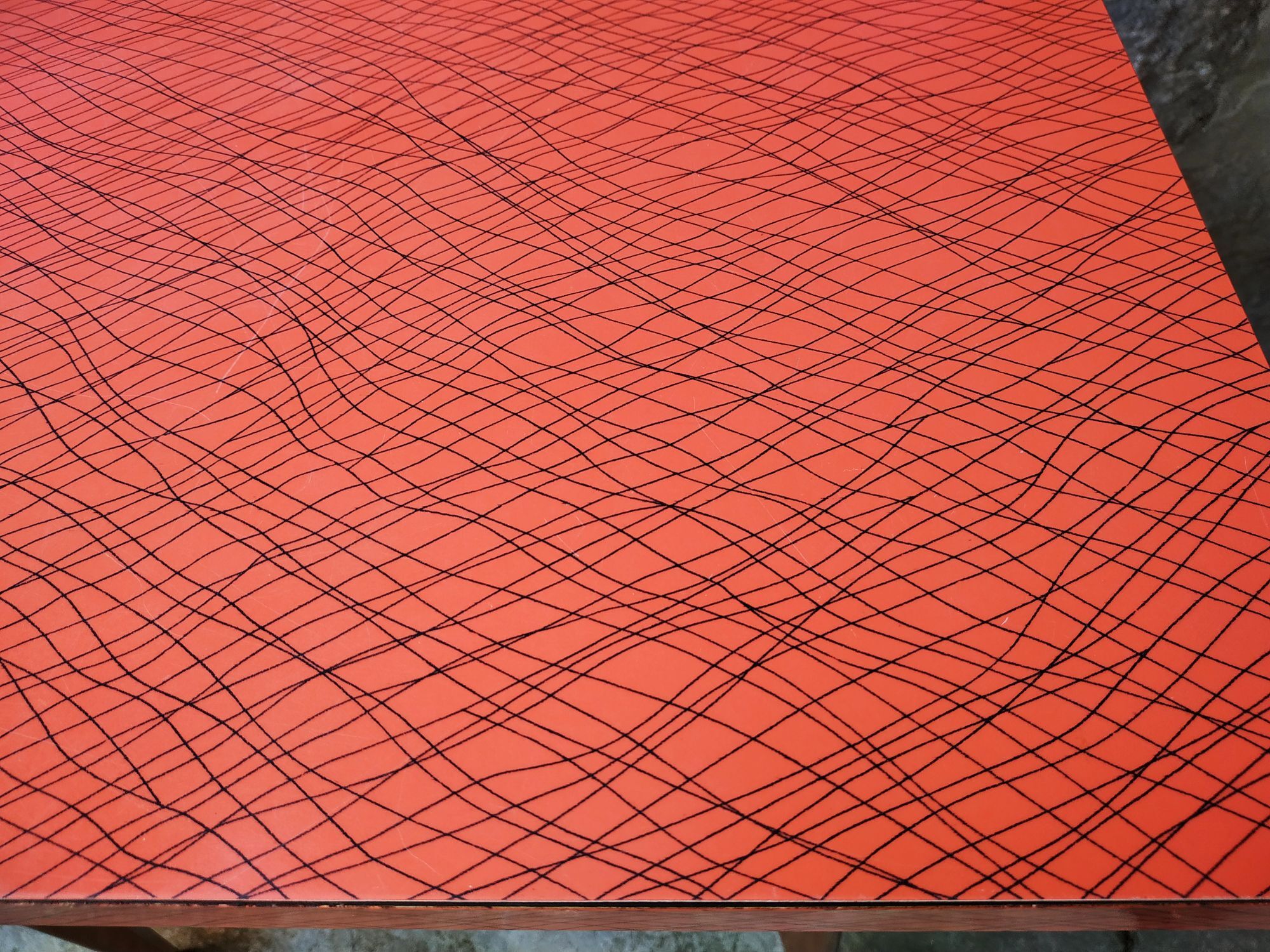 Compass foot side table