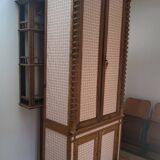 Vaisselier ancien 2 corps – Électrifié – Fronton Louis-Philippe – 250 cm