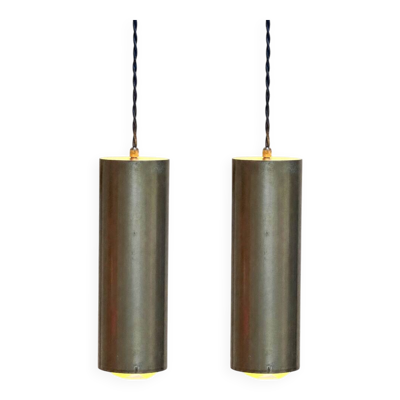 Paire de suspensions par Max Ingrand pour Fontana Arte, années 1960