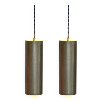 Pair of Suspensions by Max Ingrand for Fontana Arte, 1960s
