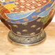 Pair of old Japan Satsuma vases, signed and enamelled