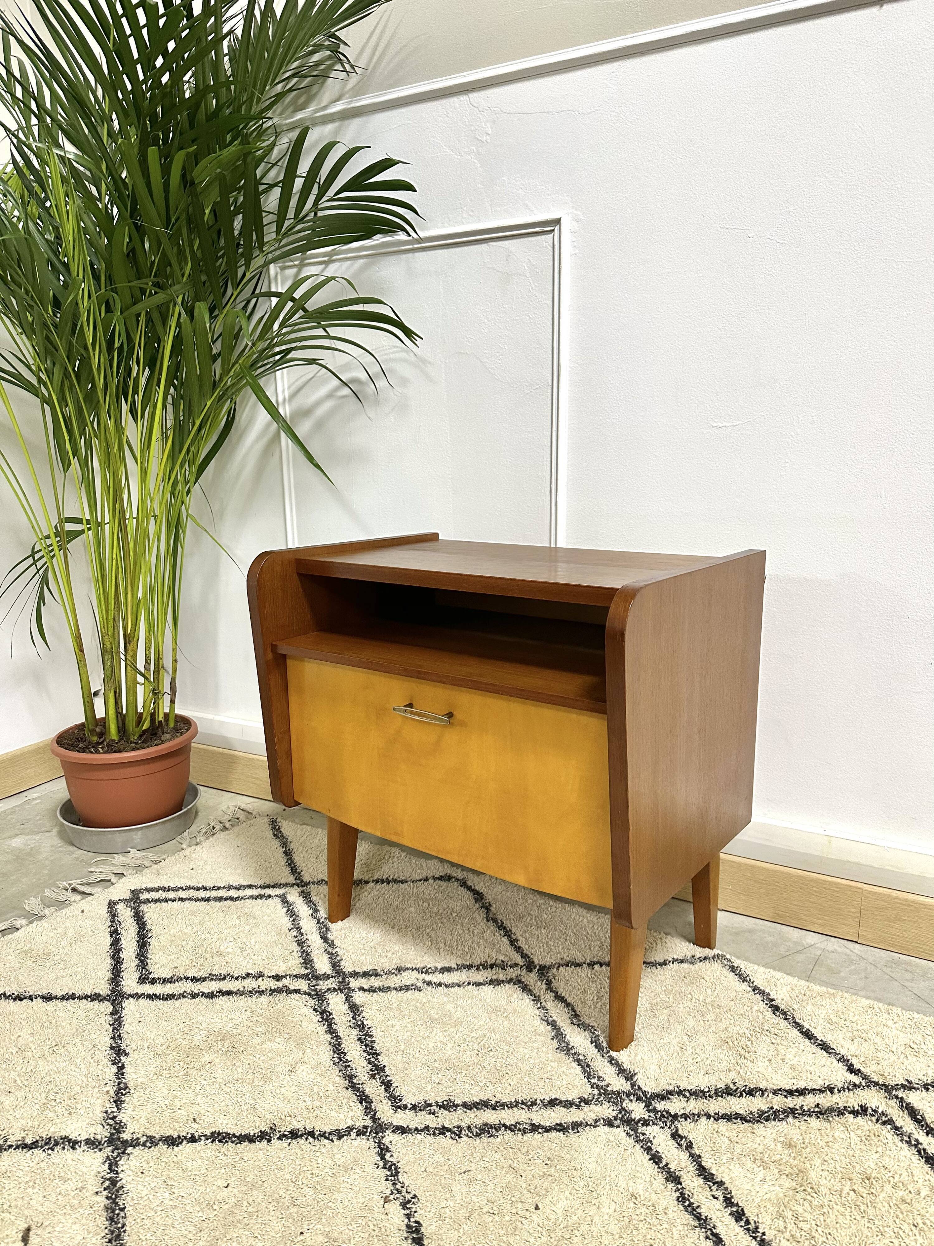 Scandinavian style bedside table