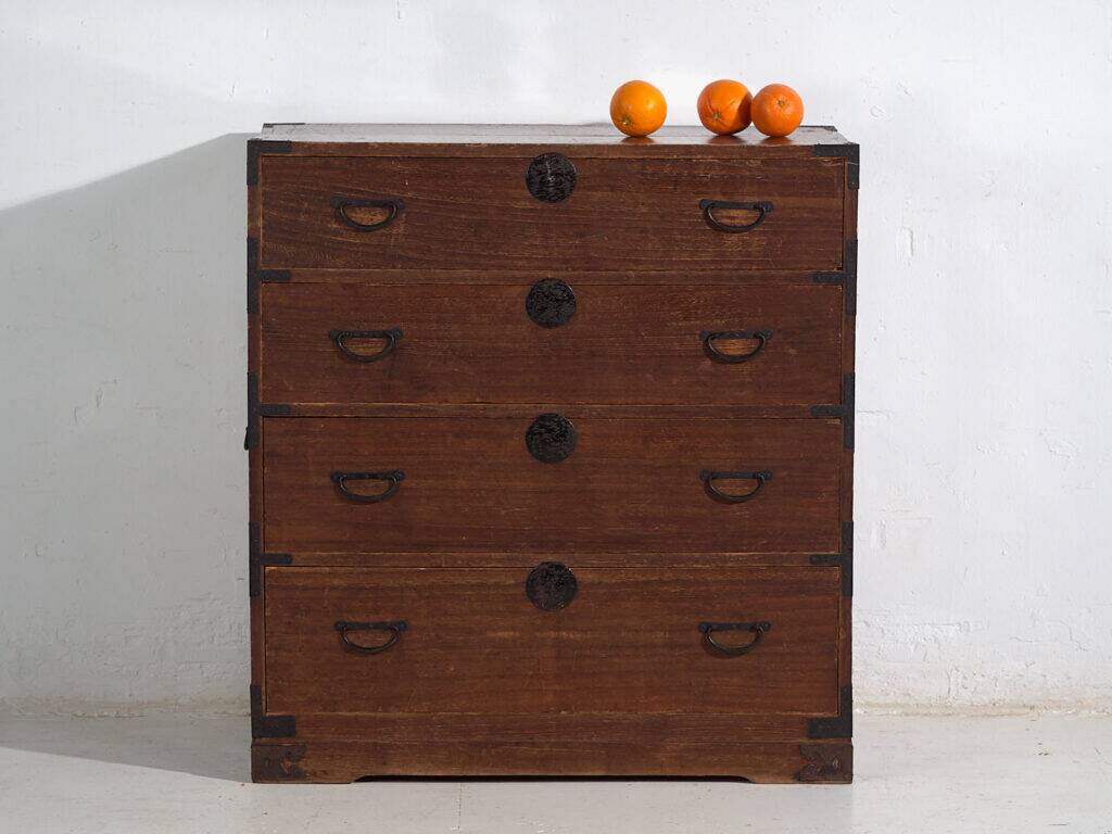 Commode Tansu japonaise – Période Meiji / Taishō (c.1868-1926)