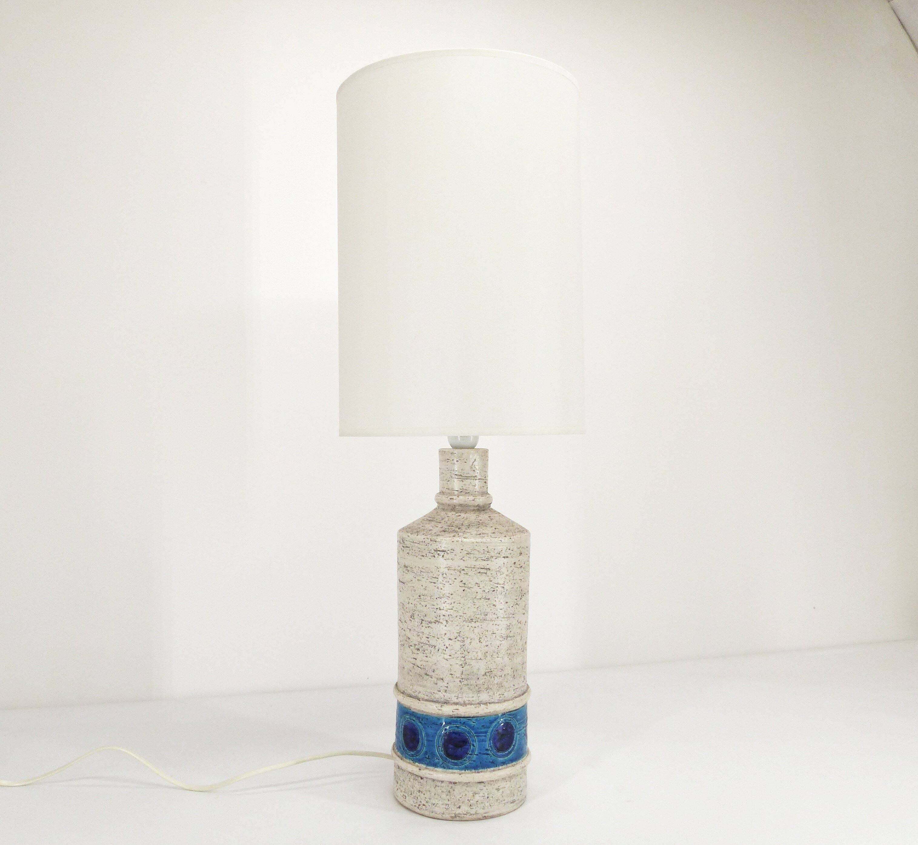 Pied de lampe en céramique Bitossi/Bergboms 1960