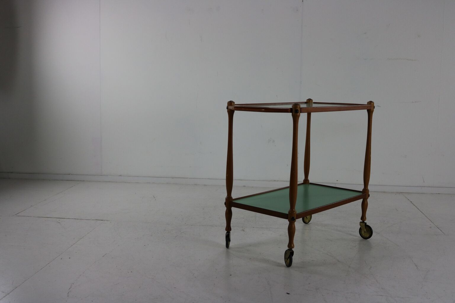 Scandinavian design tea cart / serving trolley