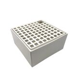 Studio Opi, White space age mod. Ikebana C ceramic vase / ashtray, Gabbiane