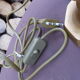 Paire lampes laiton