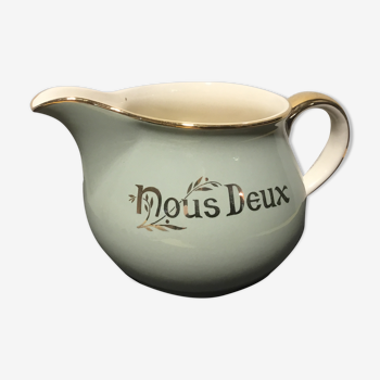 Pot à lait "Nous deux"