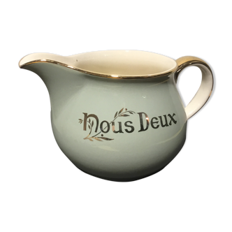 Pot à lait "Nous deux"