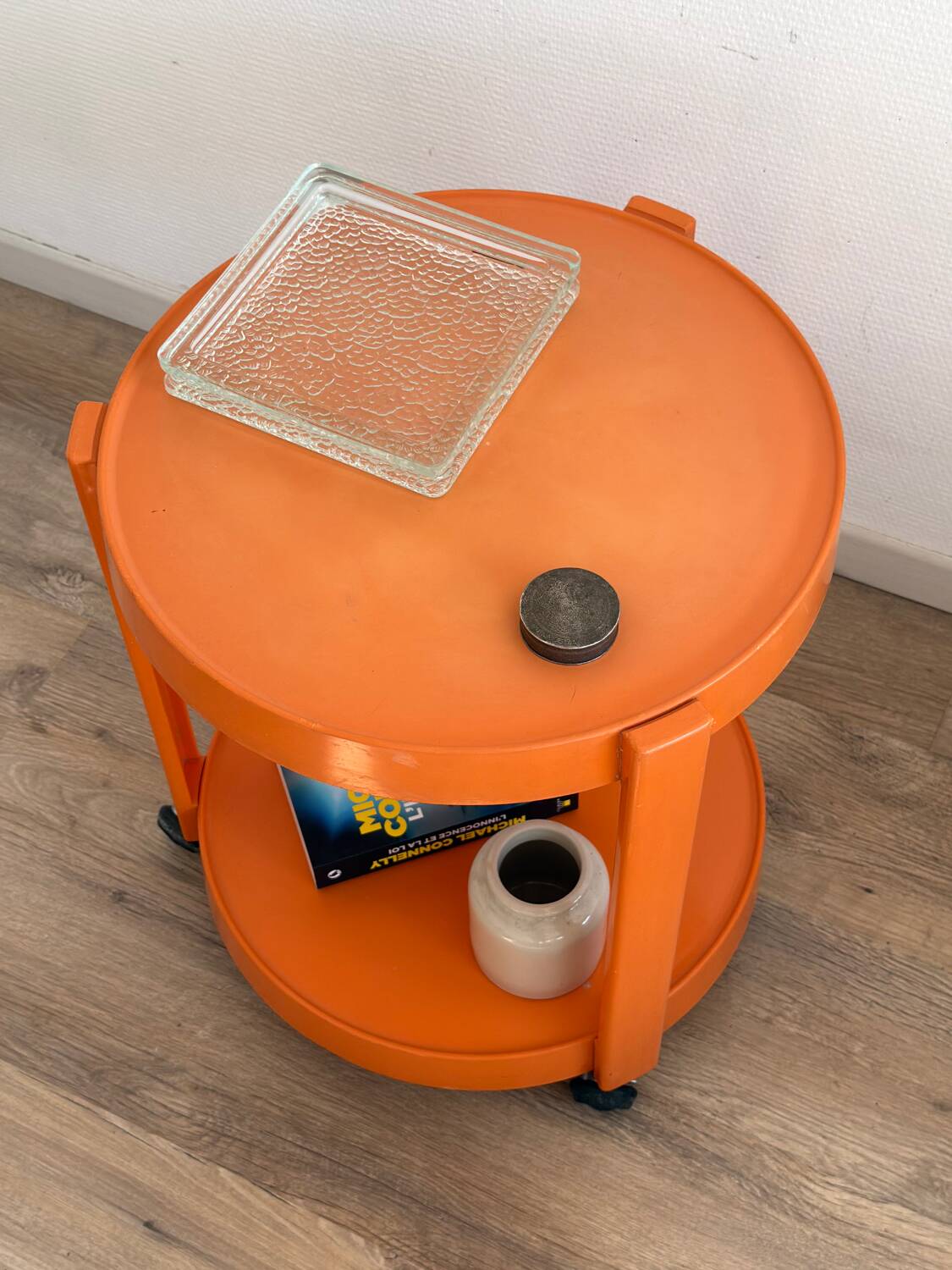 Vintage orange dessert