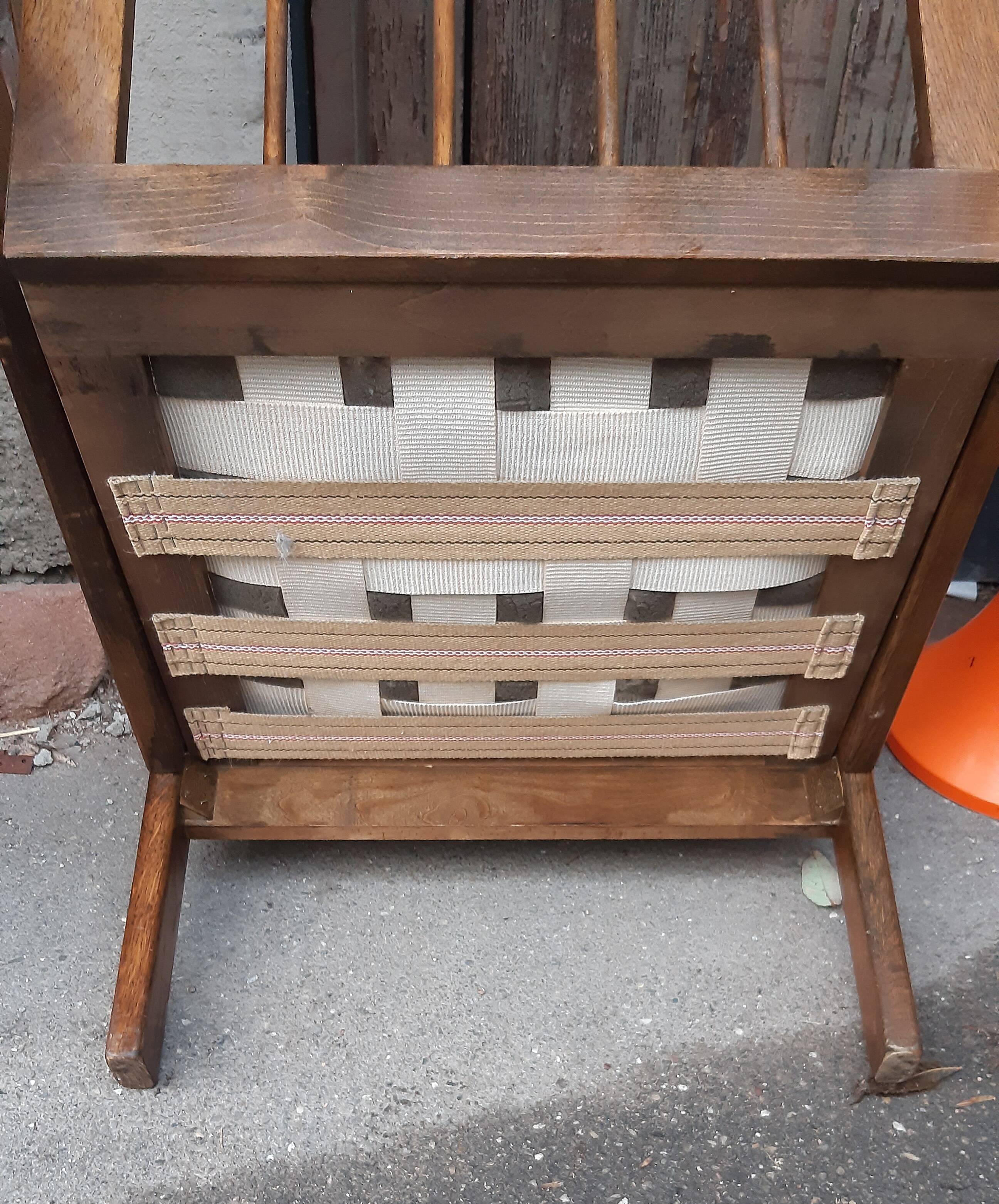 Scandinavian fireside chair from the 70s