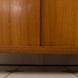 Vintage shoe cabinet with compass legs