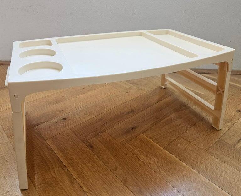 Midcentury Folding Bed Breakfast Table Tray Dansol, Canada, 1970s
