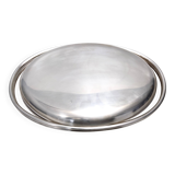 Lino Sabattini Silver-Plated Metal Serving Plate, Marked, Italy